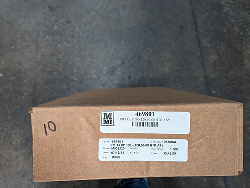 PitBull® No. 14 butt plate 100-120v,50/60hz Heater Assembly